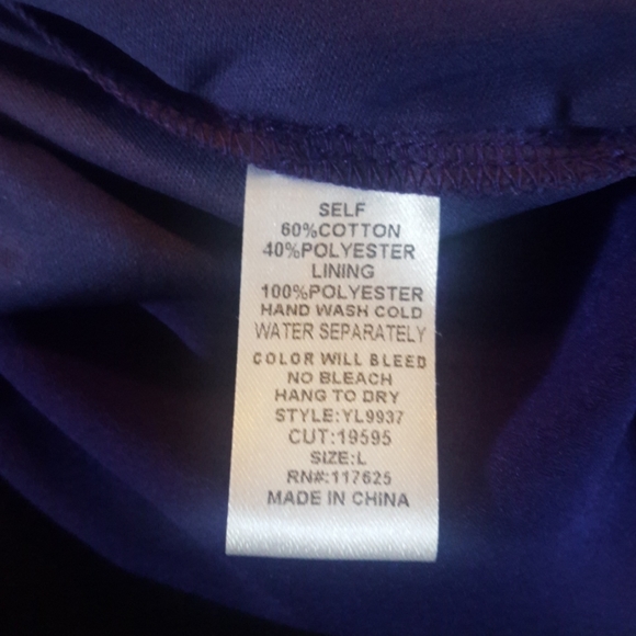 💜Ya Los Angeles Purple Fringe Dress💜 - Picture 9 of 9